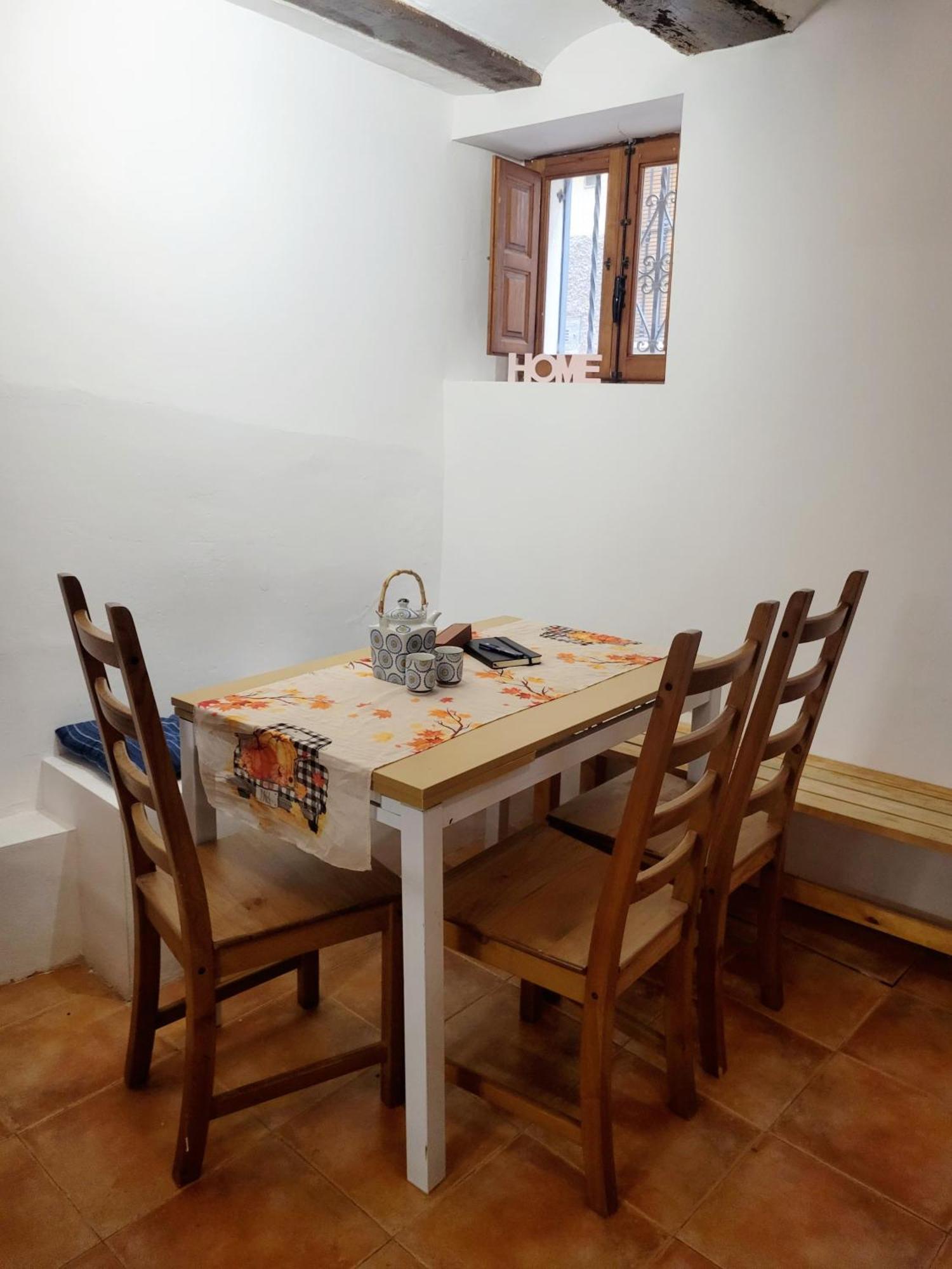 La Casita De Las Hadas Villa Biar Buitenkant foto